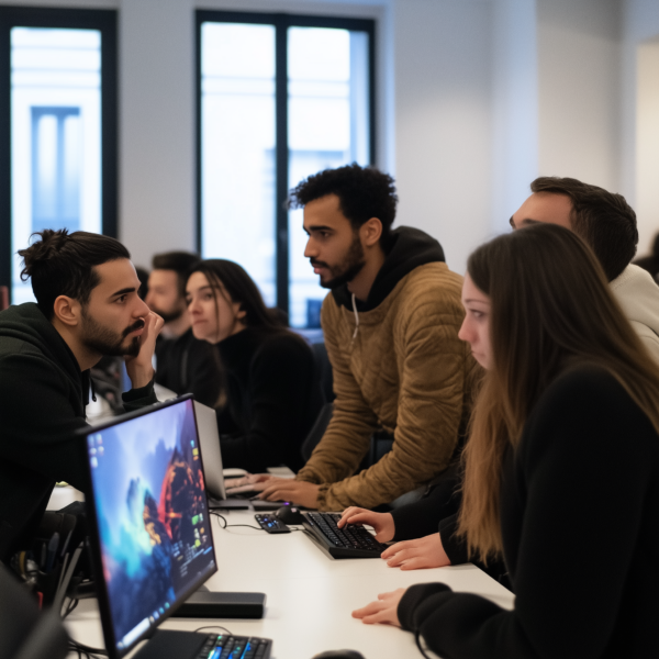 Devenez créateur de jeux vidéo grâce à notre formation en présentiel à Lyon. Apprenez à maîtriser Unity et donnez vie à vos idées.