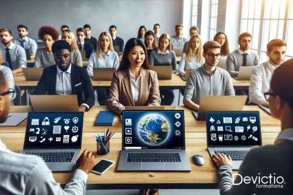 Formation Utiliser un Mac à Lyon : séance pratique pour maîtriser les fonctions principales de macOS.