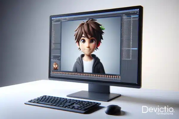 Résultat d'une session de notre formation Character Animator à Lyon, apprenez à donner vie à vos personnages.